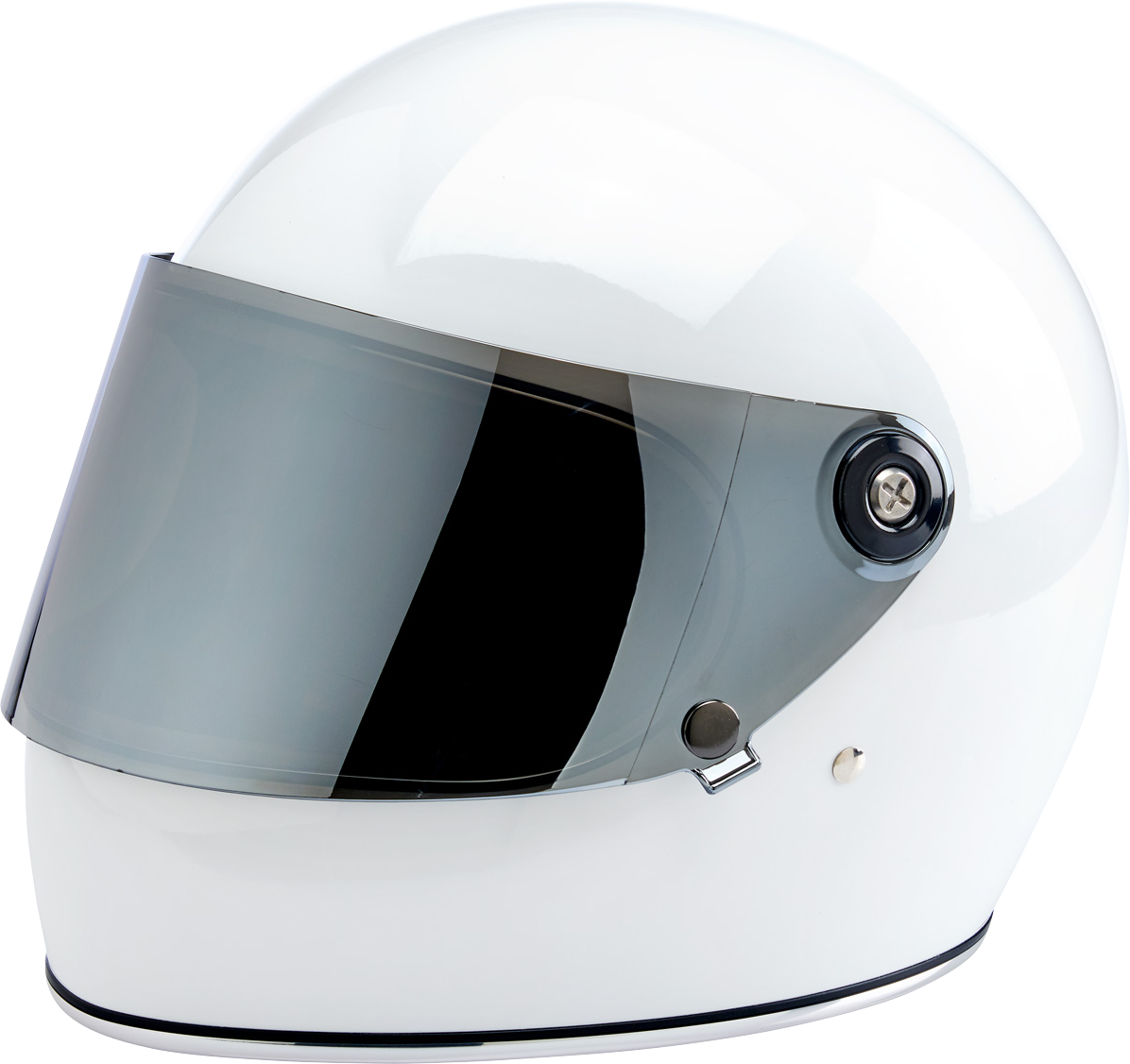 Black BILT WELL Gen 2 hardware kit with SS screws and baseplate for helmets, by Bill's Exhausts, shown with mounting components.