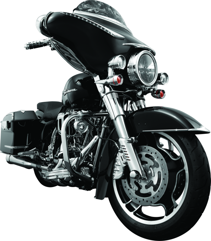 Kuryakyn, Kuryakyn Front Fender Side Trim Chrome for Harley Davidson FLHX and FLTR Models Part #7786
