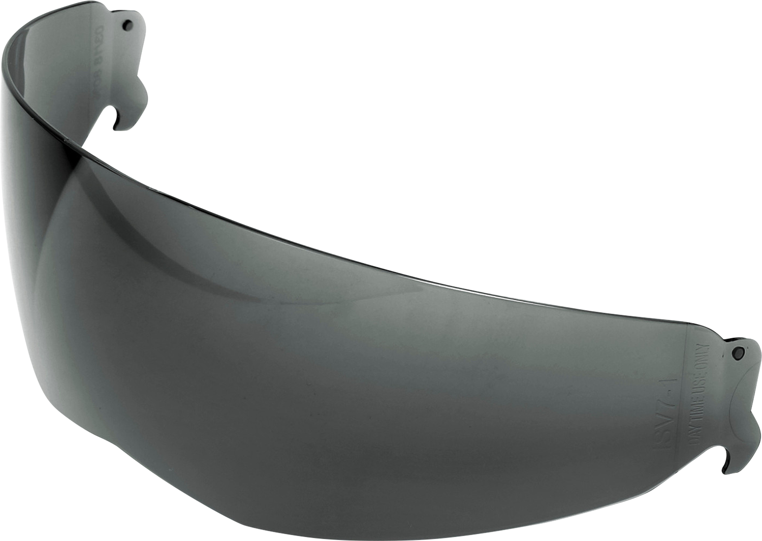 AGV ISV8-1E dark smoke internal sun visor for K7, K3, and Tourmodular helmets, showing the tinted shield part.
