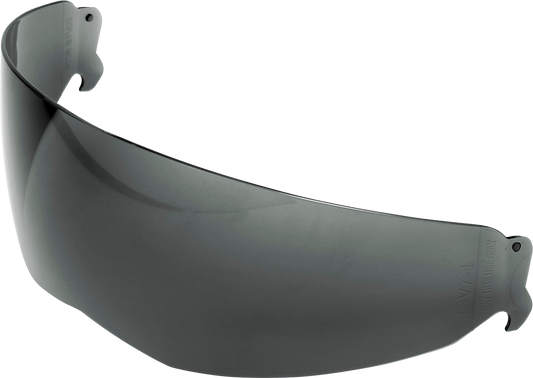 AGV ISV8-1E dark smoke internal sun visor for K7, K3, and Tourmodular helmets, showing the tinted shield part.