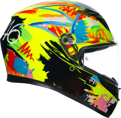 AGV K3 Rossi Winter Test 2019 Motorcycle Helmet - Small