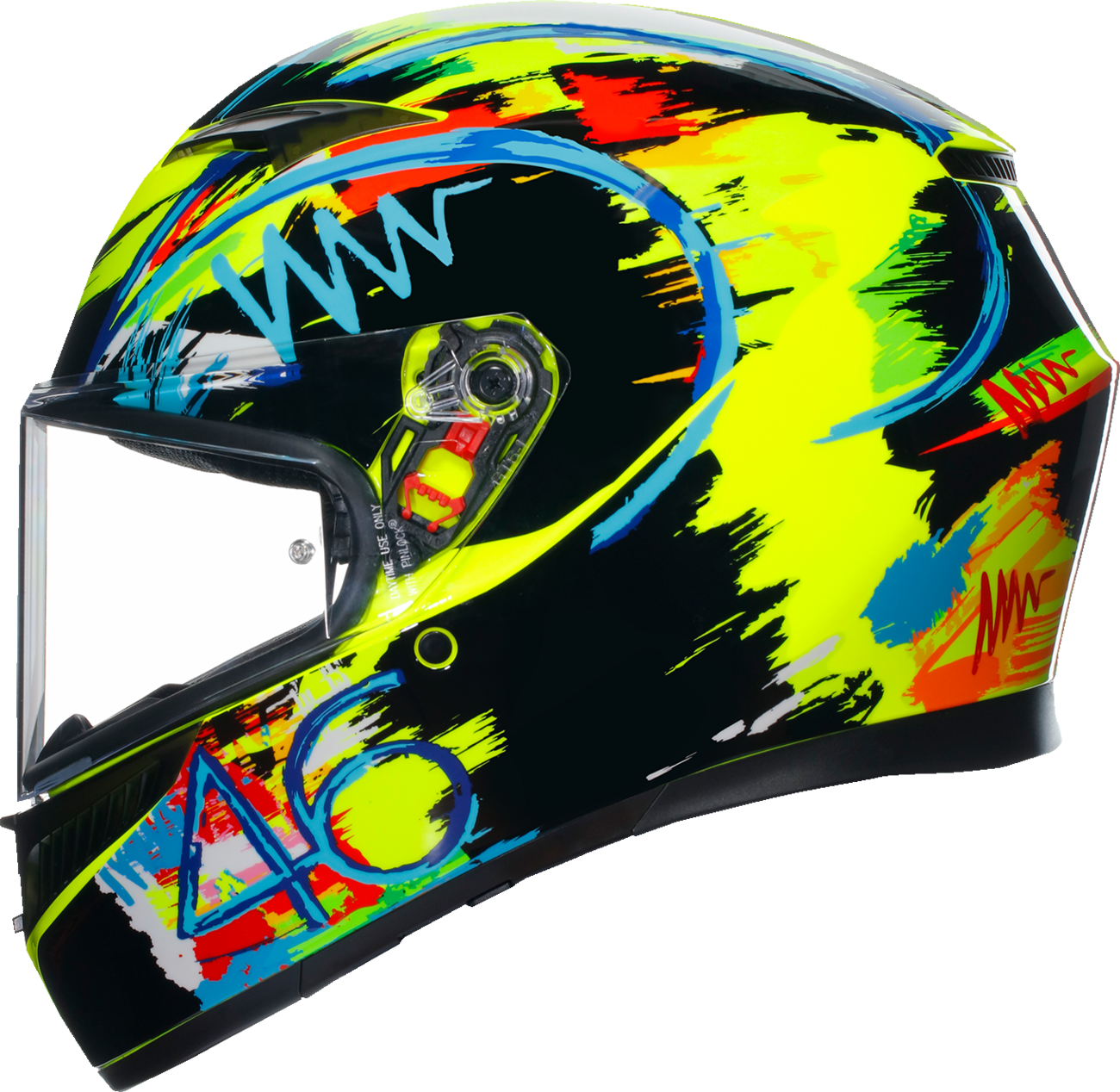 AGV K3 Rossi Winter Test 2019 Motorcycle Helmet - Small