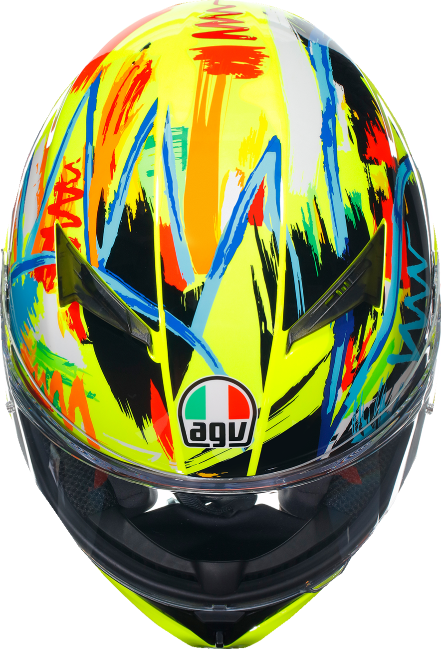 AGV K3 Rossi Winter Test 2019 Motorcycle Helmet - Small