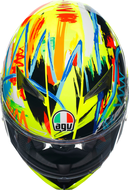 AGV K3 Rossi Winter Test 2019 Motorcycle Helmet - Small