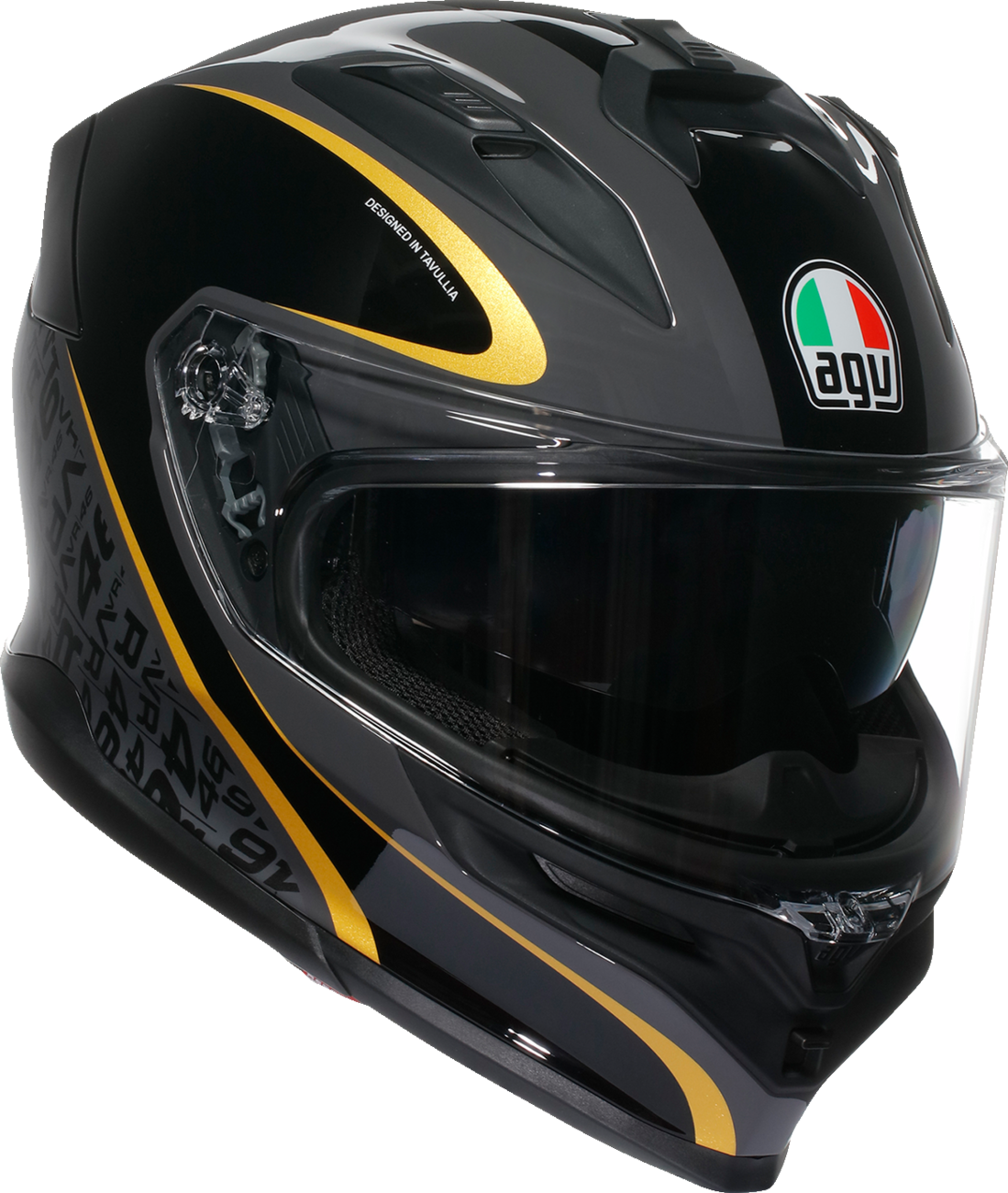 AGV K7 helmet Flow 46 XL with advanced ventilation and aerodynamic design for motorcycle riders, shown in image.