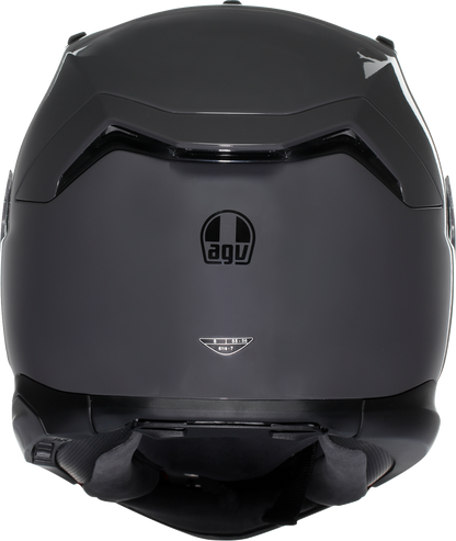 AGV K7 Mono Evo Gray motorcycle helmet in XL size, featuring a sleek design and matte finish for optimal protection and style.