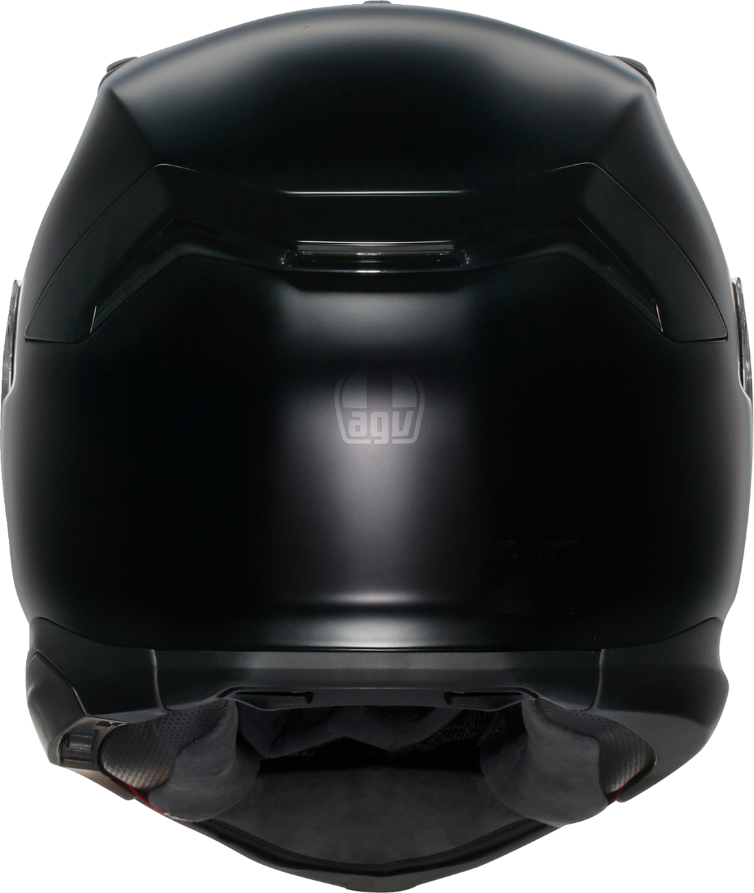 AGV K7 Mono helmet in matte black, small size, with aerodynamic design and clear visor.