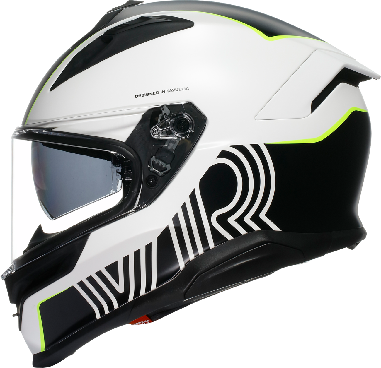 AGV K7 Super 46 motorcycle helmet in XL size, featuring a sleek design and aerodynamic shape, with ventilation vents and clear visor.