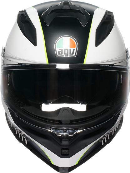 AGV K7 Super 46 motorcycle helmet in XL size with sleek design, featuring secure strap and ventilation system.