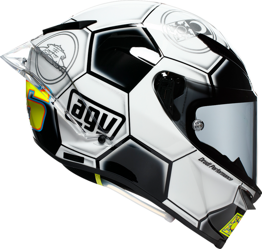 AGV Pista GP RR Catalunya 2008 Limited Edition motorcycle helmet in XL size, featuring a sleek racing design and detailed branding.