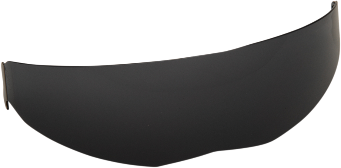 AGV SportModular tinted inner shield with 80% tint, designed for AGV motorcycle helmets, showing a clear visor with tinted insert.