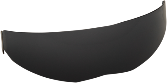 AGV SportModular tinted inner shield with 80% tint, designed for AGV motorcycle helmets, showing a clear visor with tinted insert.