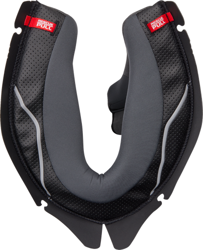 AGV K6/K6 S helmet cheek pads in black and gray, size XS, showing comfortable replacement pads for improved fit and helmet comfort.