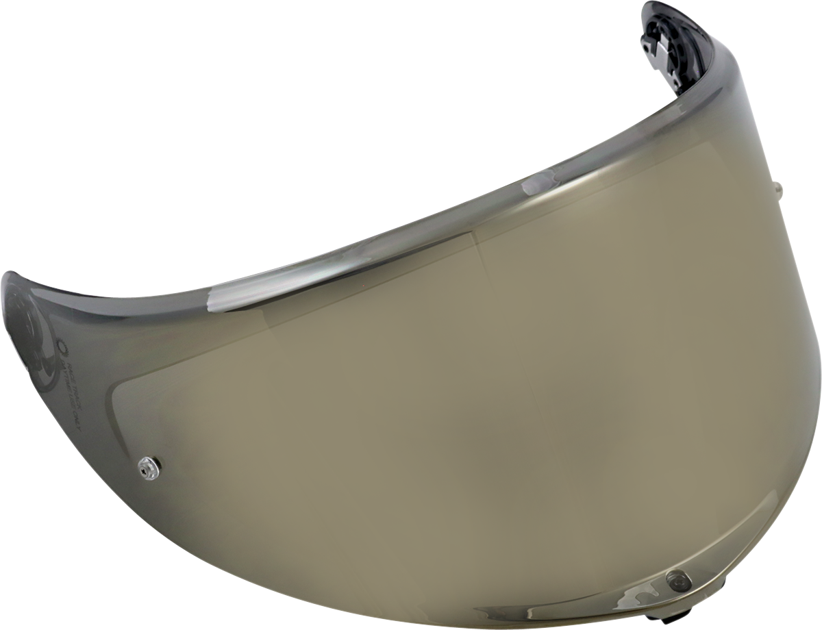 AGV K6/K6 S Iridium Gold Shield with Pinlock® 120 MaxVision Compatibility - Part 20KV32M1N1003