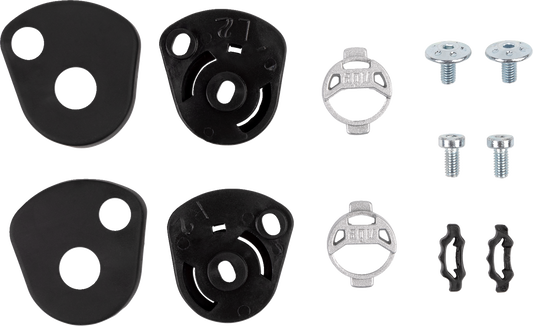 AGV K6/K6 S Visor Mechanism Kit - Gray (Part Number 20KR630002001)