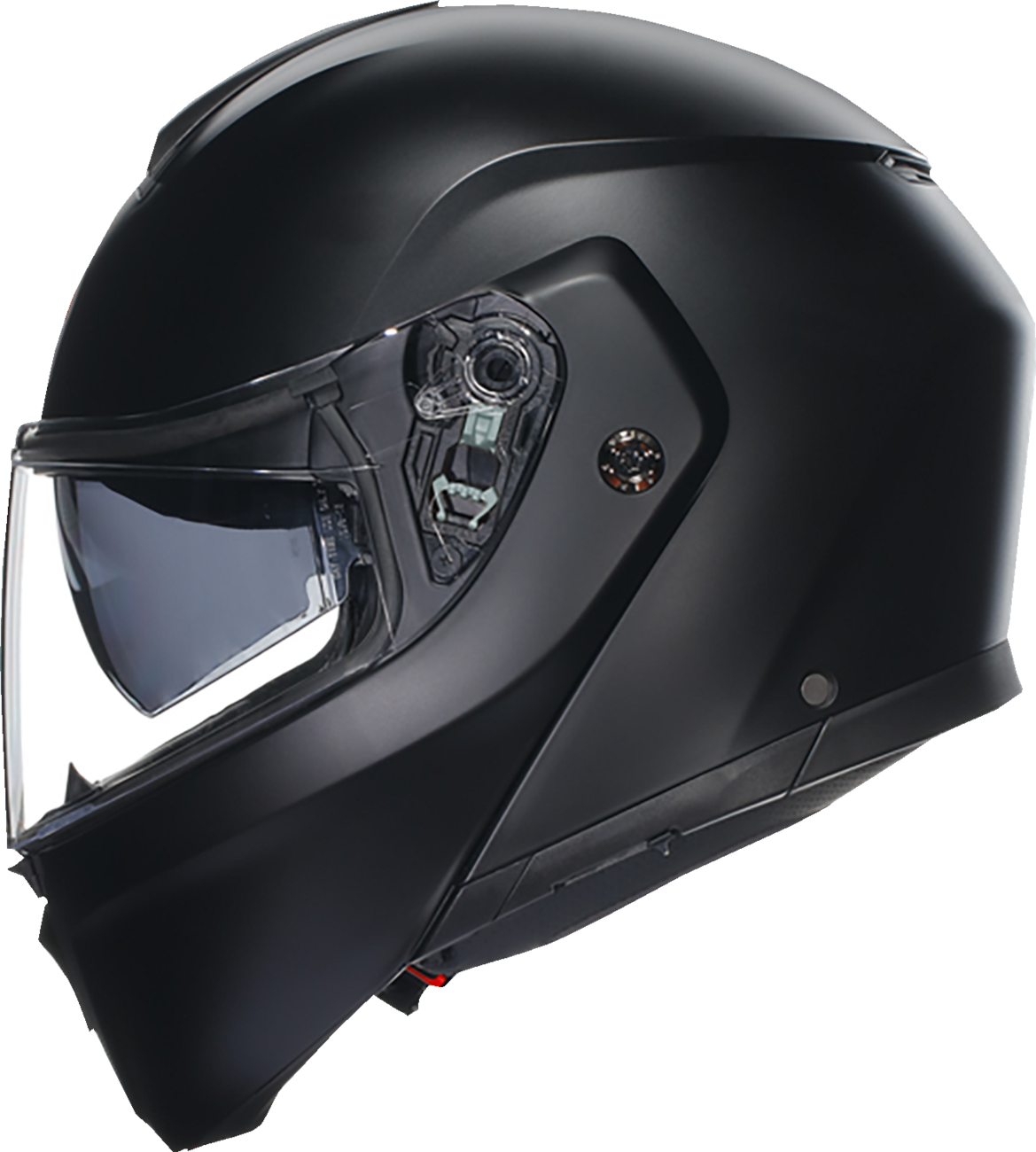 AGV Streetmodular Helmet Mono Matte Black 2XL – Versatile Motorcycle Helmet with Pinlock® 70 and Anti-Scratch Visor