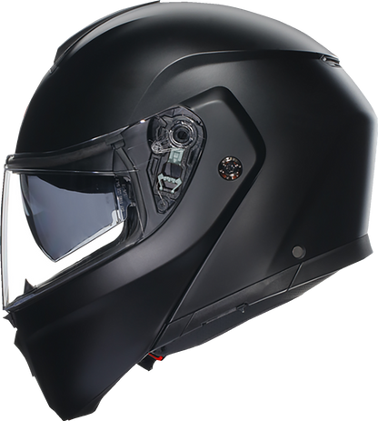 AGV Streetmodular Helmet Mono Matte Black 2XL – Versatile Motorcycle Helmet with Pinlock® 70 and Anti-Scratch Visor