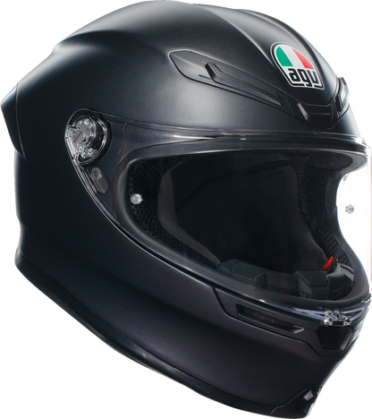AGV K6 S Matte Black Helmet - XL - Advanced Safety and Comfort Features
