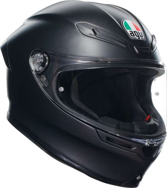 AGV K6 S Matte Black Helmet - XL - Advanced Safety and Comfort Features