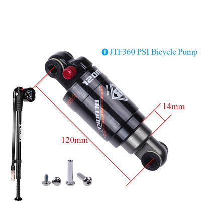 Bike Air Pressure Rear Shock Absorber 120/125/150/165/190mm - Howling Moto
