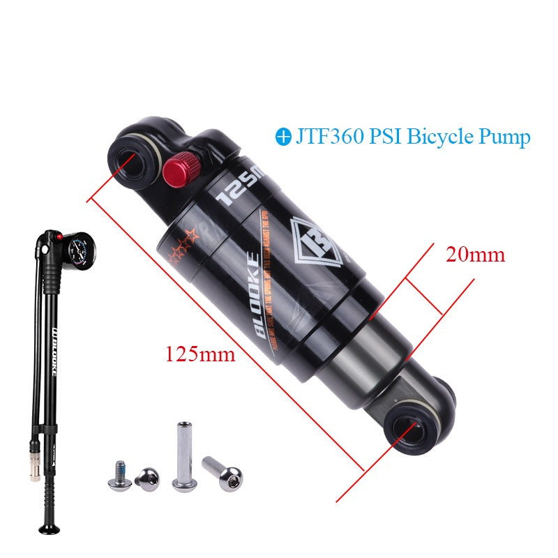 Bike Air Pressure Rear Shock Absorber 120/125/150/165/190mm - Howling Moto