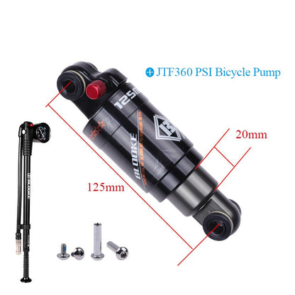 Bike Air Pressure Rear Shock Absorber 120/125/150/165/190mm - Howling Moto