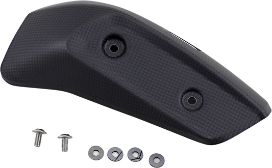 AKRAPOVIC Carbon Fiber Heat Shield P-HSIN12E1 for Motorcycle Headers