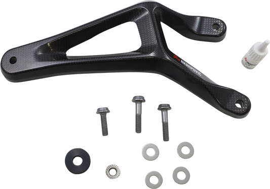 AKRAPOVIC Carbon Fiber Muffler Bracket P-MBK10SO2 for Enhanced Exhaust Support