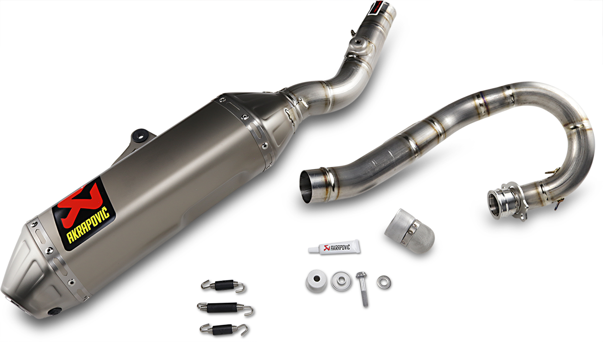 AKRAPOVIC Evolution Titanium Exhaust System S-S2MET6-BNTA for Motorcycles