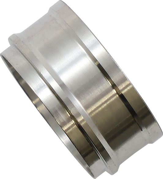 AKRAPOVIC Flange Sleeve P-85 replacement part for motorcycle exhaust systems, showing the metallic flange and sleeve component.