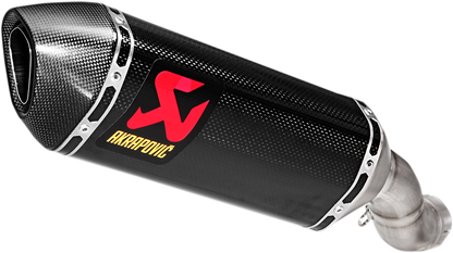AKRAPOVIC Slip-On Line Muffler for Motorcycle - Carbon Fiber S-K10SO16-HZC