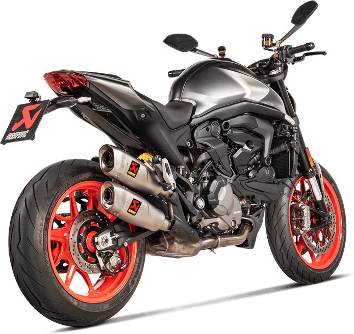 AKRAPOVIC Slip-On Line Muffler Titanium S-D9SO17-HCQT for Enhanced Motorcycle Performance