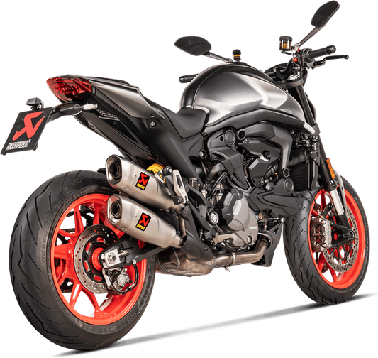 AKRAPOVIC Slip-On Line Muffler Titanium S-D9SO17-HCQT for Enhanced Motorcycle Performance