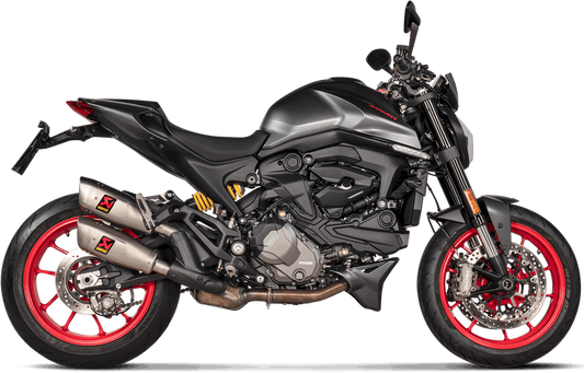 AKRAPOVIC Slip-On Line Muffler Titanium S-D9SO17-HCQT for Enhanced Motorcycle Performance
