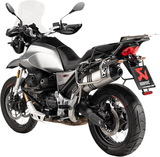 AKRAPOVIC Slip-On Muffler for V85 TT - Model S-MG8SO2-HFTT