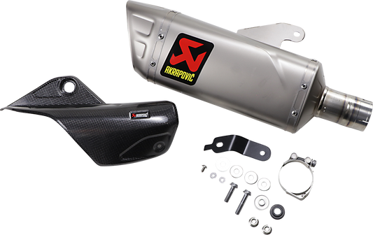 AKRAPOVIC Titanium Muffler for Yamaha YZF-R1 - Part Number S-Y10SO18-HAPLT