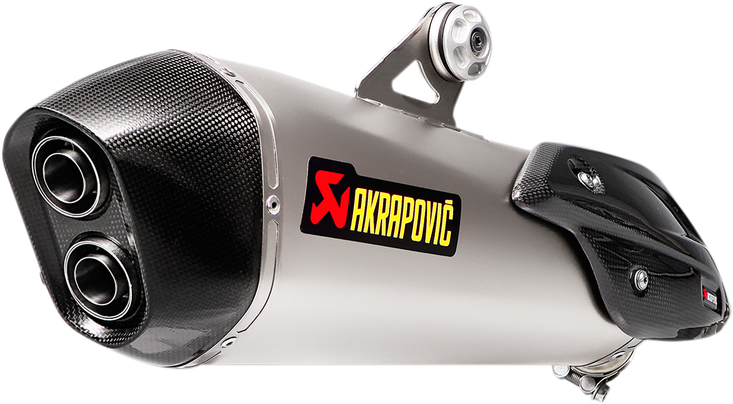 AKRAPOVIC Titanium Muffler S-B6SO7-HZAAT for Enhanced Scooter Performance