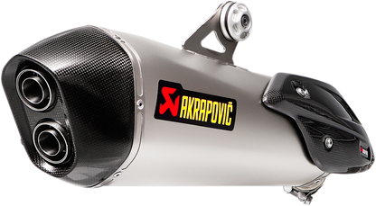 AKRAPOVIC Titanium Muffler S-B6SO7-HZAAT for Enhanced Scooter Performance