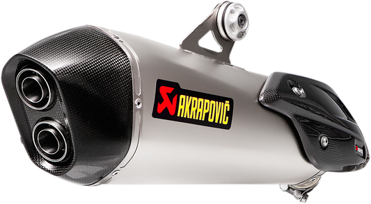 AKRAPOVIC Titanium Muffler S-B6SO7-HZAAT for Enhanced Scooter Performance