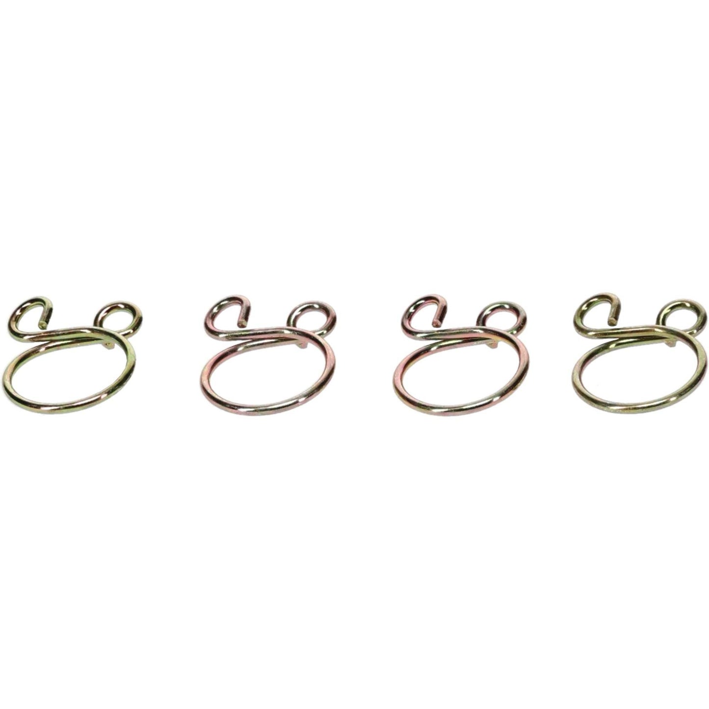 ALL BALLS FS00048 Hose Clamp Refill Kit with four stainless steel hose clamps for secure fittings and repairs.