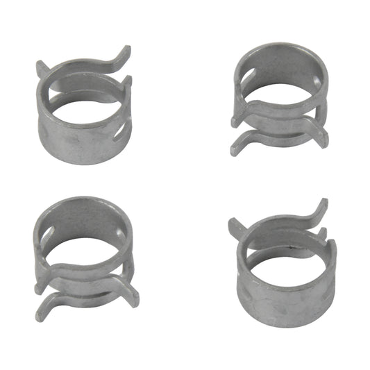ALL BALLS Hose Clamp Refill Kit 4-pack showing metal hose clamps for secure, reliable connections in automotive or plumbing use.
