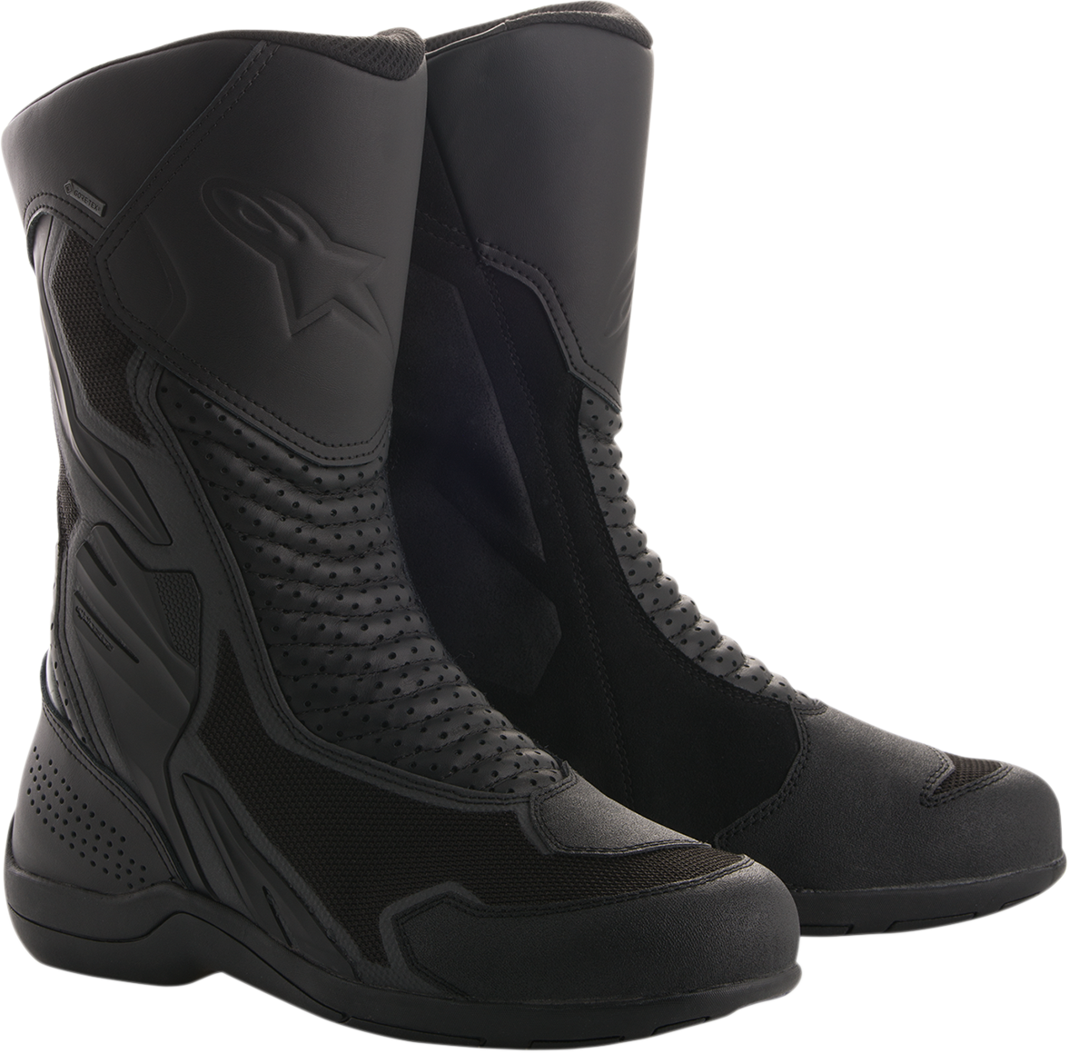 ALPINESTARS, Alpinestars Air Plus v2 Gore-Tex® XCR Motorcycle Boots - Black, US 13.5 / EU 49, Part Number 2336017-10-49