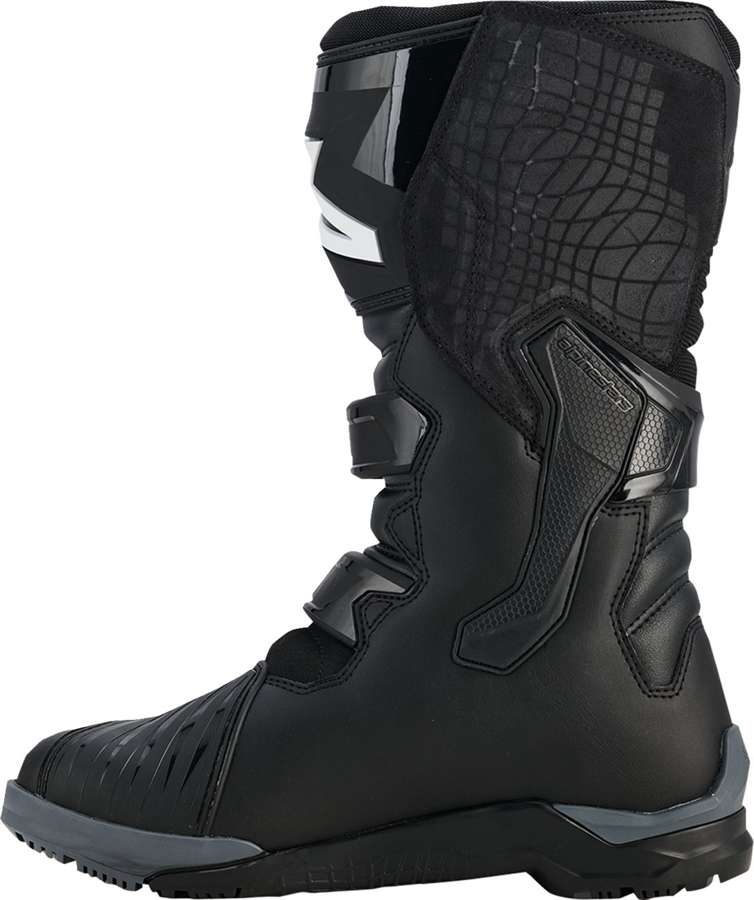 Alpinestars Corozal Adventure Drystar® Boots in black, US size 13, with rugged design and protective features for motorcycle riding.