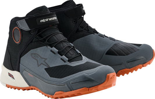 ALPINESTARS, Alpinestars CR-X Drystar® Shoes - Black, Dark Gray & Rust US 9.5 / EU 42.5