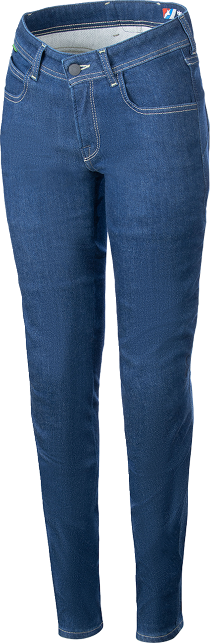 ALPINESTARS, Alpinestars Daisy v3 Women's Riding Denim Pants - Rinse Blue, US 26 / EU 40, Part 3338524-7202-26