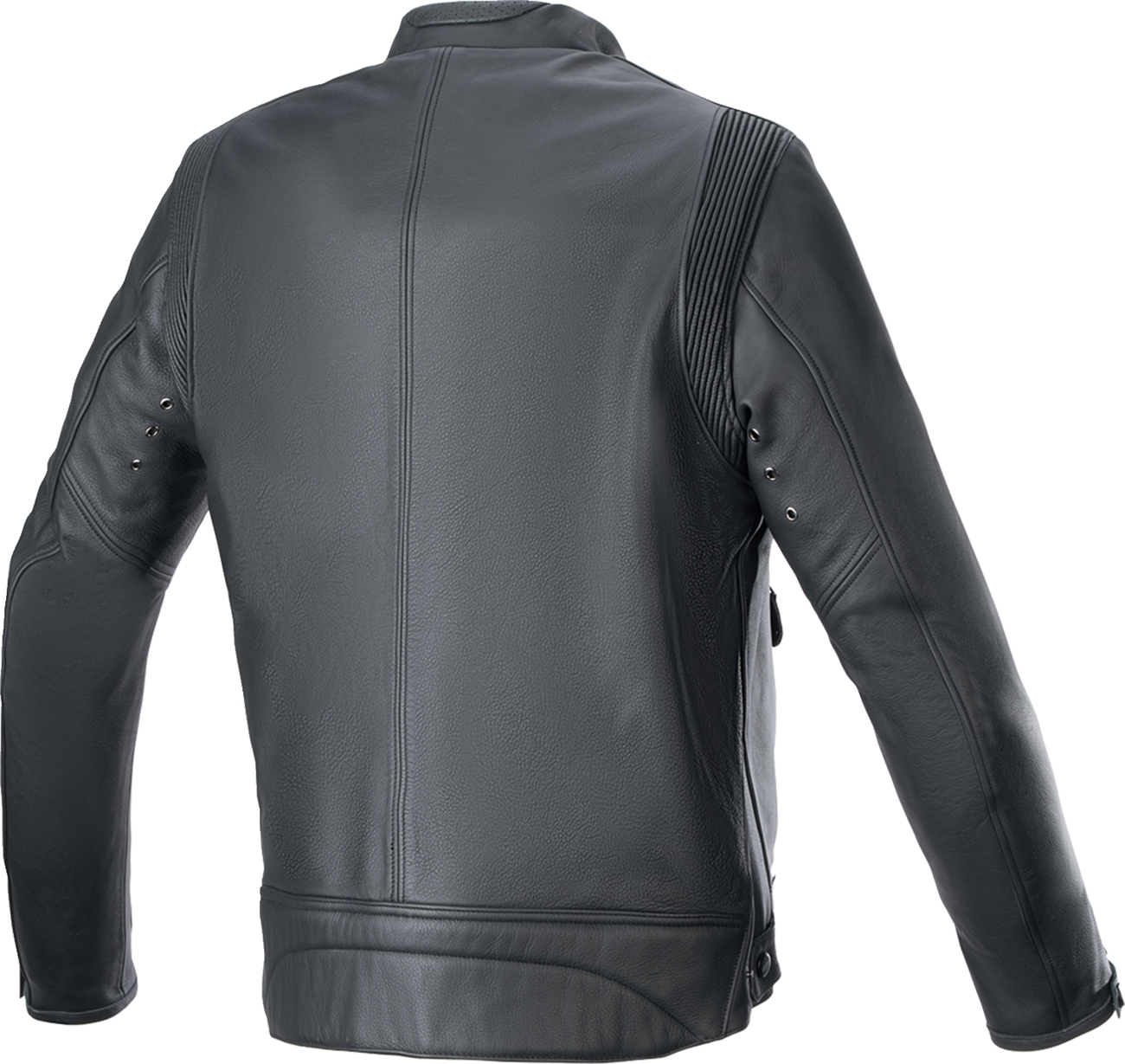 Alpinestars Dyno Leather Jacket in black, 2XL size, featuring a sleek design and premium leather construction.