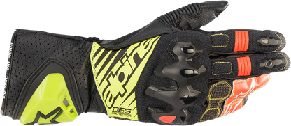 Alpinestars GP Tech v2 racing gloves in 3XL with impact protection, flexible design, and high-performance features for motorsport safety.