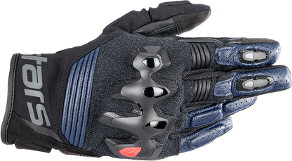 ALPINESTARS, Alpinestars Halo Gloves Small Dark Blue/Black – High-Performance Off-Road Riding Gloves