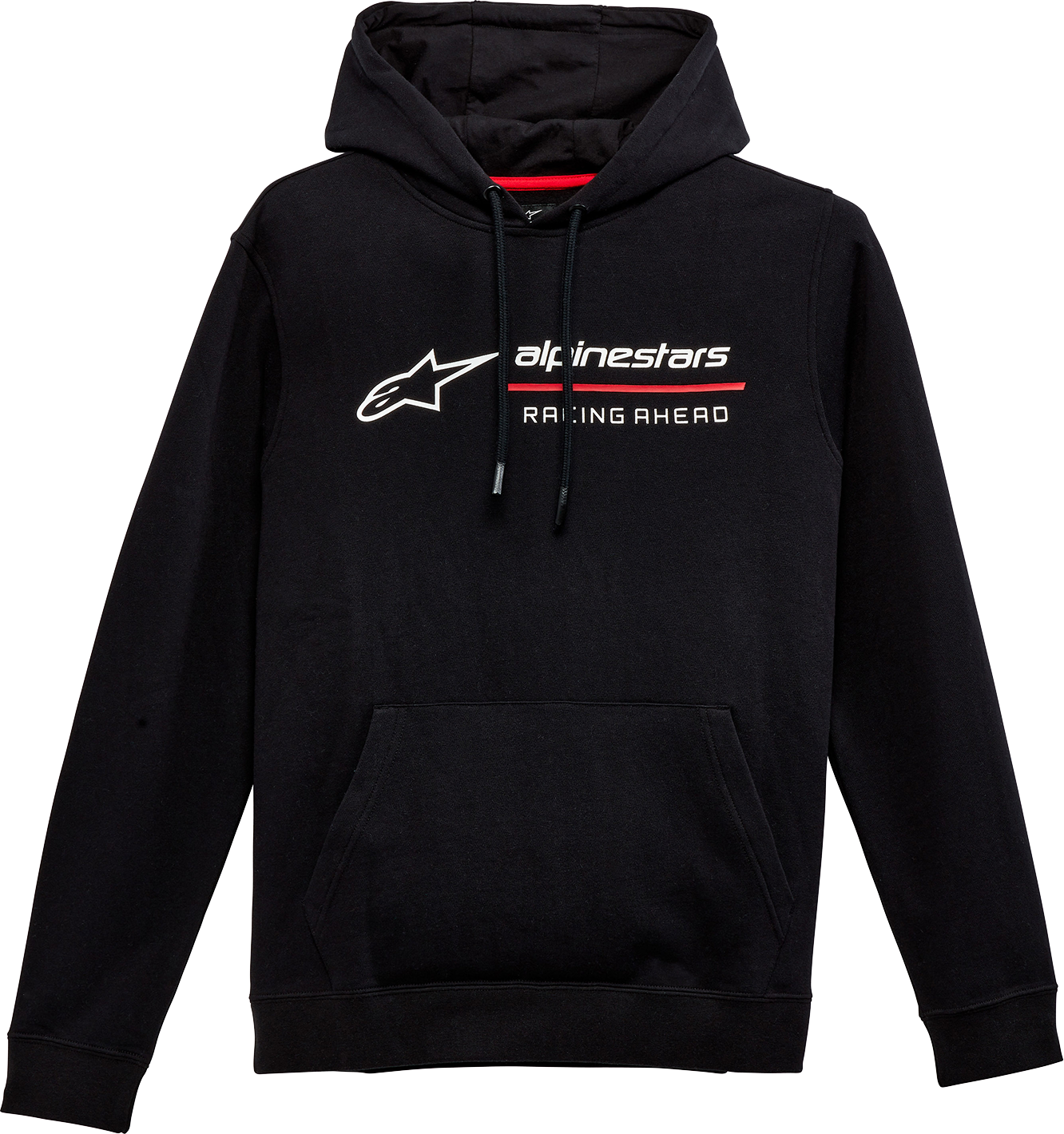ALPINESTARS, Alpinestars Linear Race Hoodie - Black - Medium (Part Number 1232-51000-10-M)