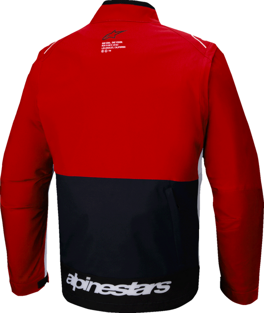 ALPINESTARS, Alpinestars Lite-Dura Softshell Jacket - Black/Red/White, Size Medium - Part 3700225-1342-M